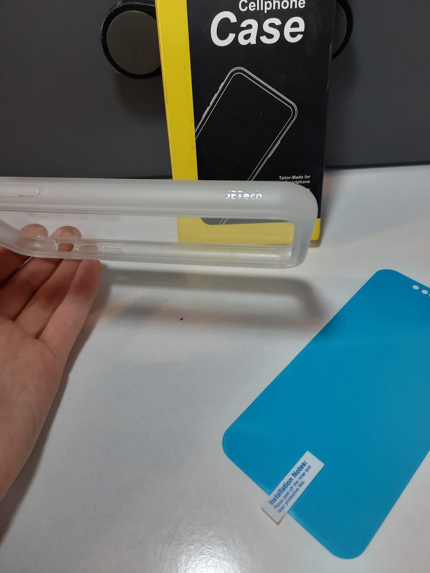 Etui obudowa JETech dla Iphone XR z folią ochronną