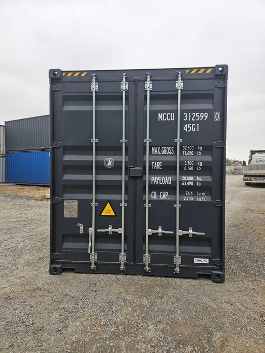 Kontener morski 40HC/12M/OW, NOWY 2025, magazynowy + transport hds