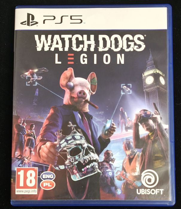 Watch Dogs Legion PL na PS5 3xPL Wydanie po polsku w BDB stanie