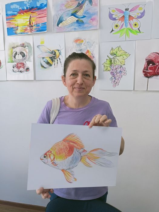 Уроки рисования Художня студія "Creative line"