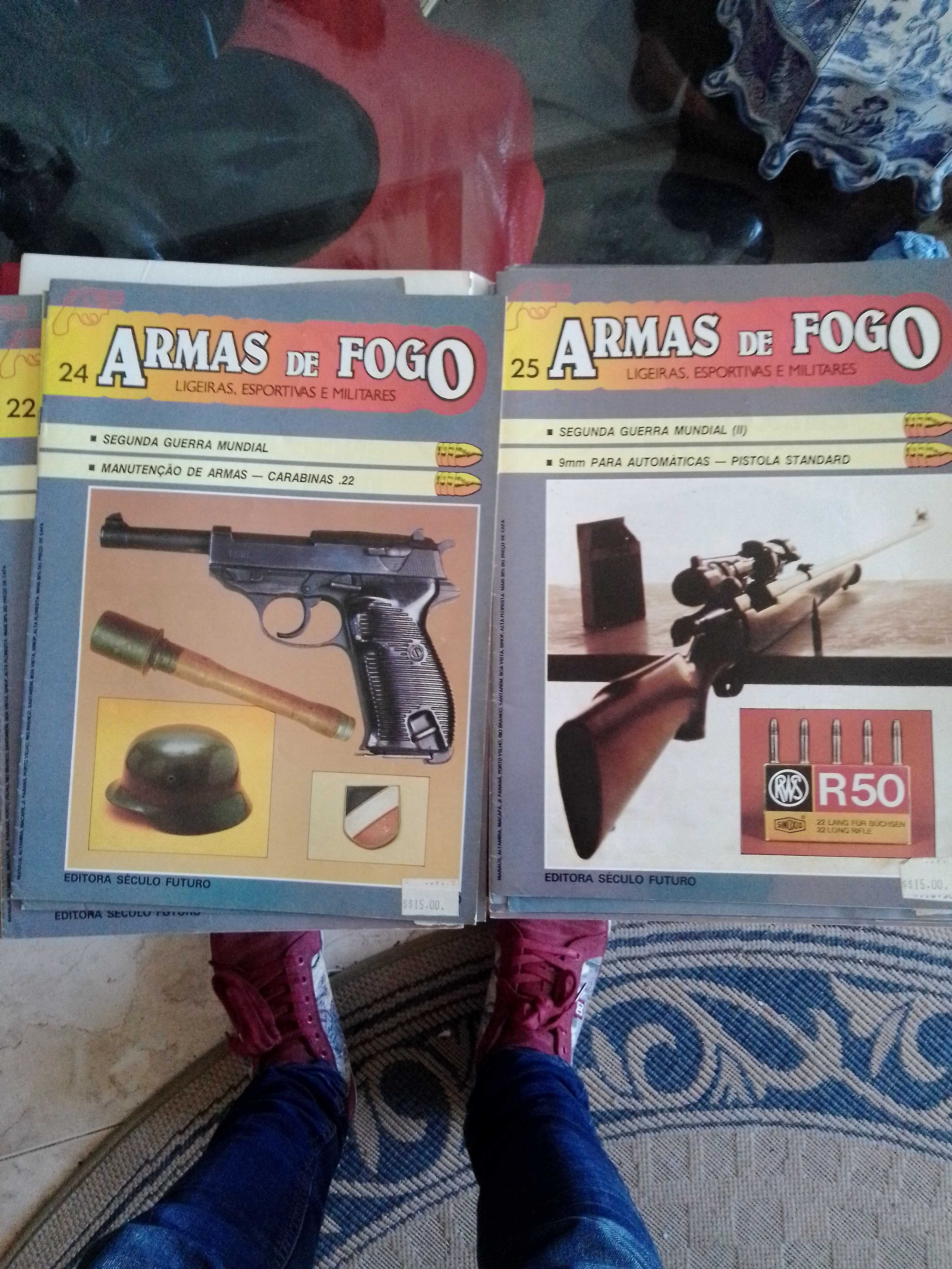 livro armas de fogo