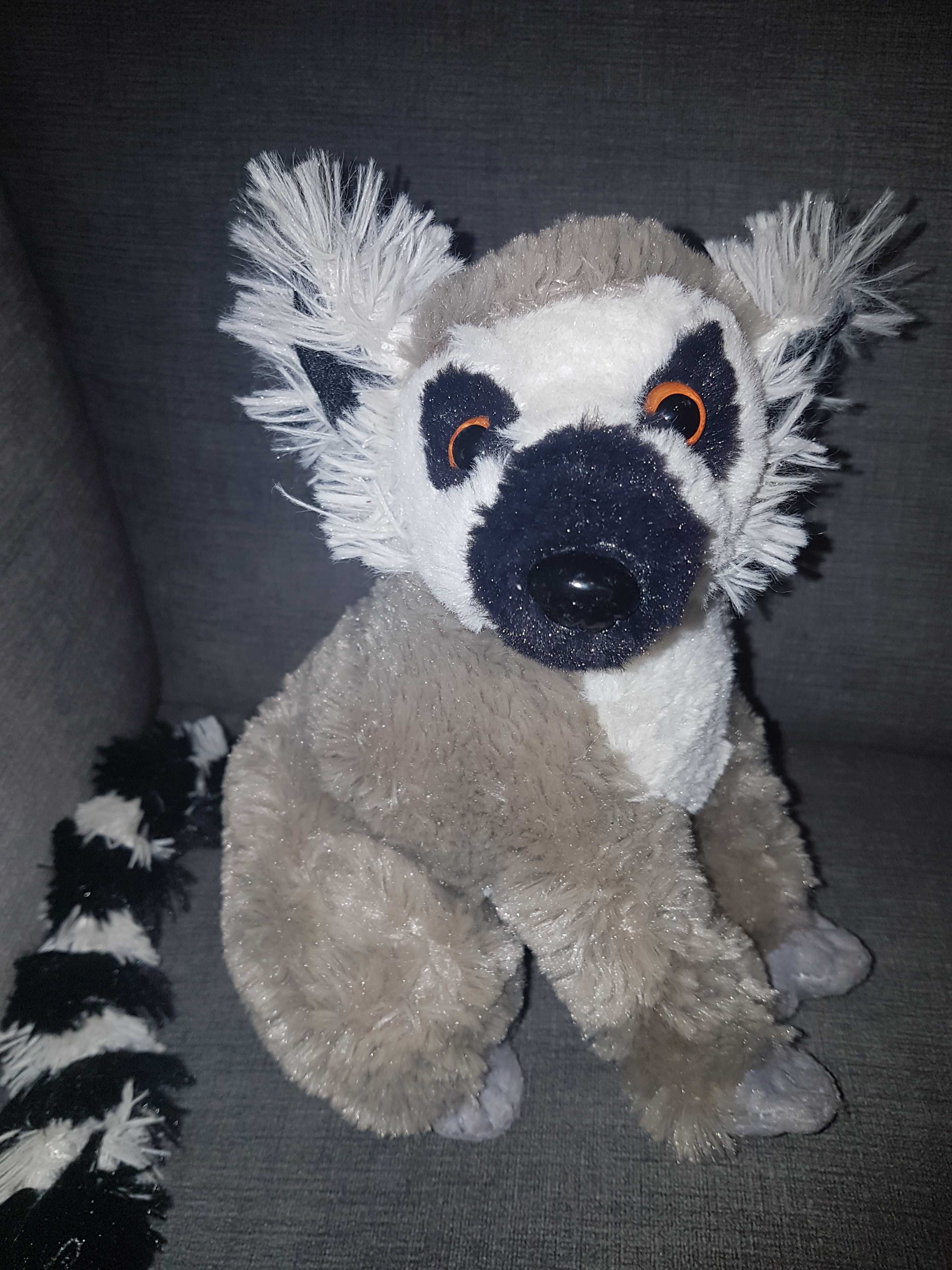 LEMUR Deef Maskotka pluszak kolekcja lemurów 20 cm