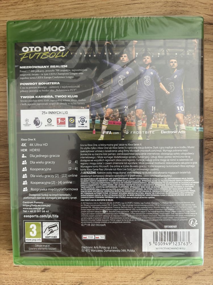 Nowa Fifa 22 xbox one / xbox series x