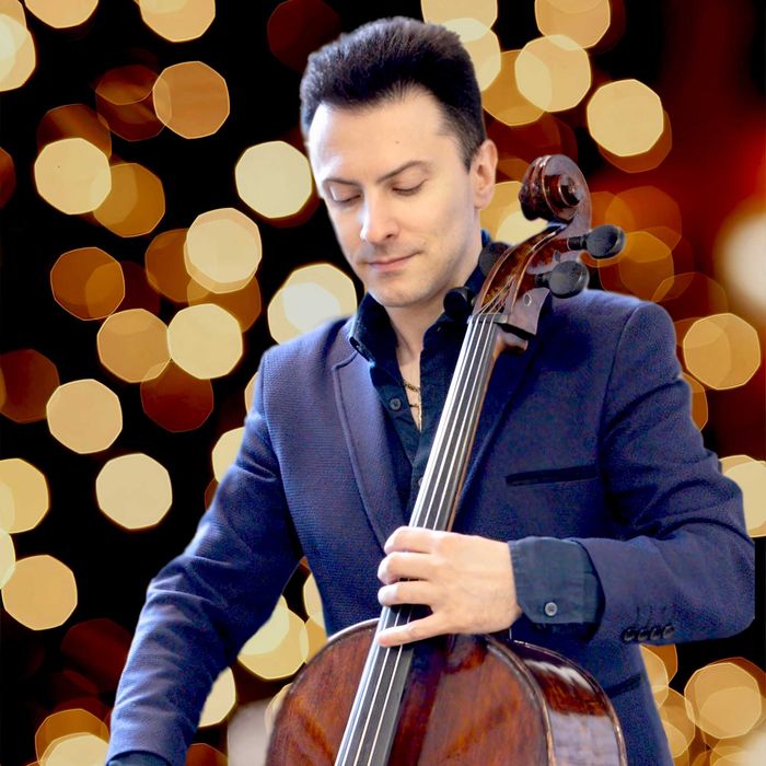 Віолончеліст на свято • корпоратив День народження жива музика/скрипач