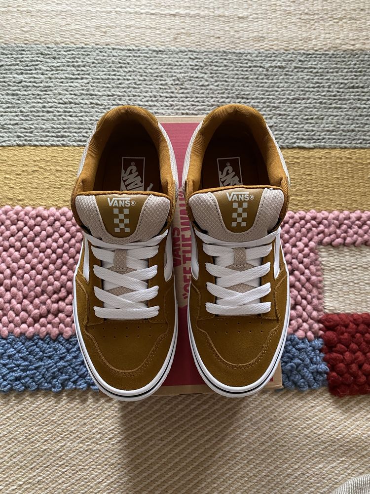 Vans Caldrone Suede/Mesh Golden Brown rozmiar 40.5