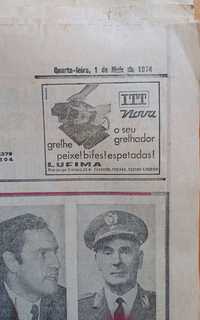 Maio 1 de 1984. Jornal Raro Histórico