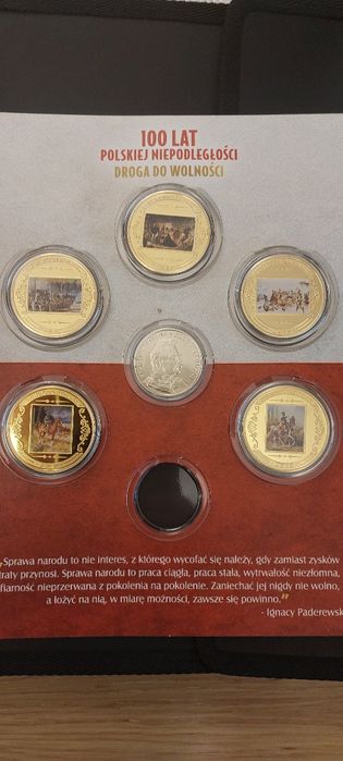 Monety okolicznościowe "Droga do wolności"