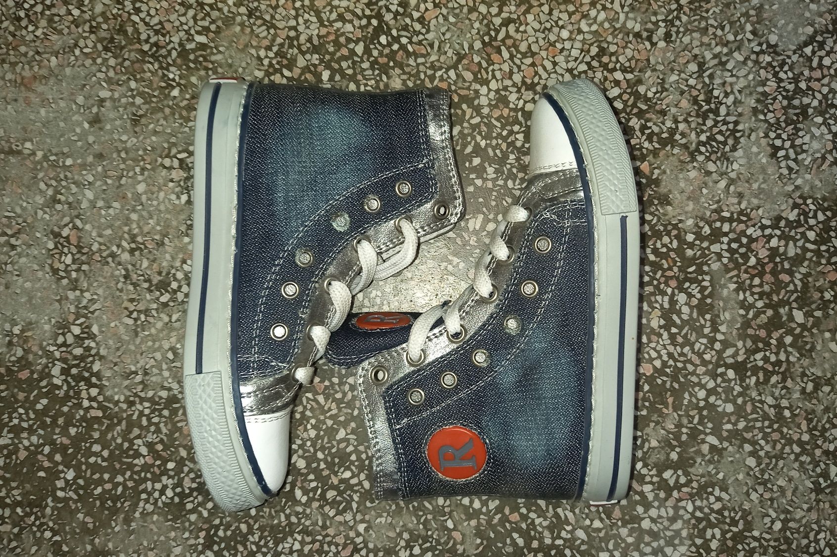 Tênis jeans pra meninas
