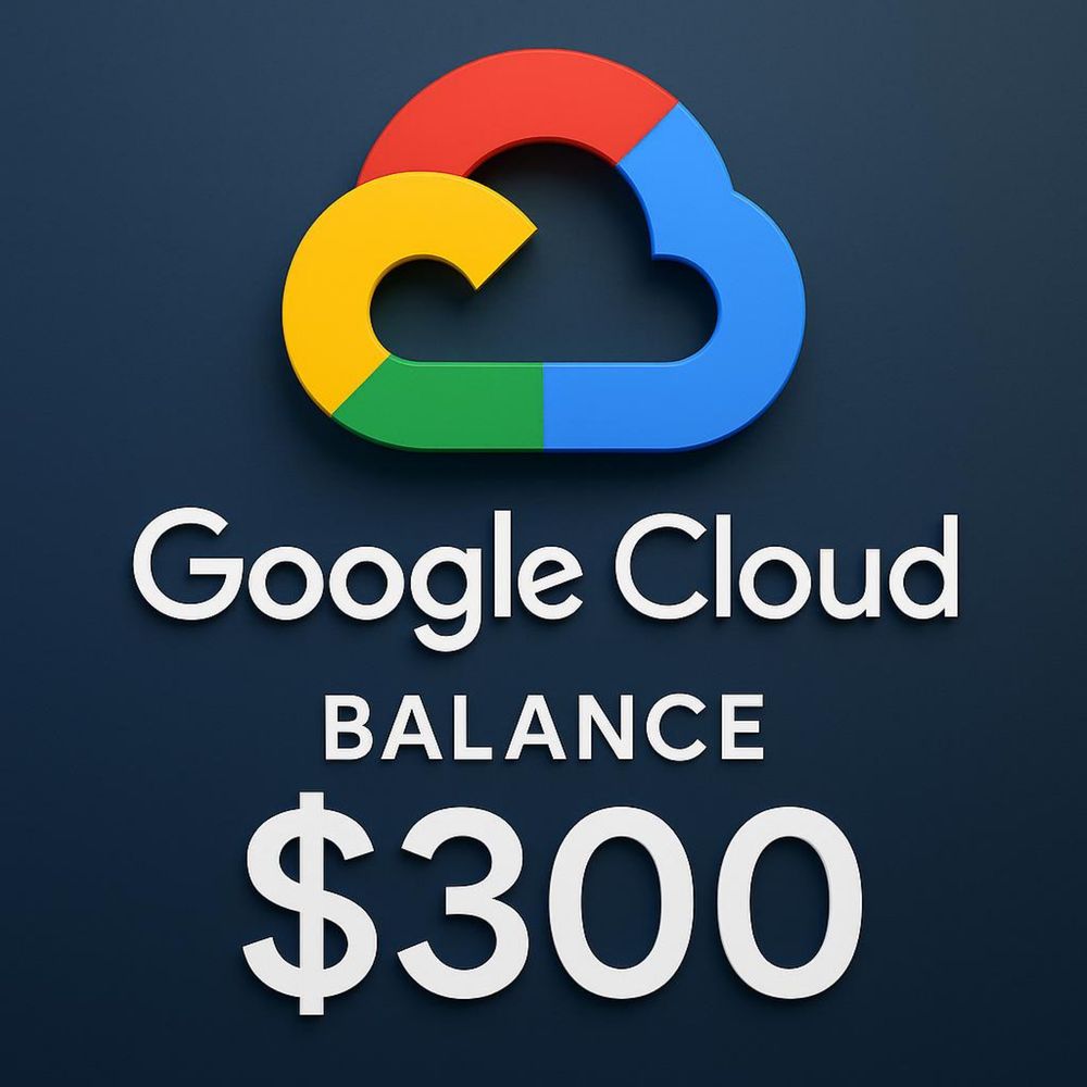 Google Cloud Balance/Аккаунти гугл з балансом