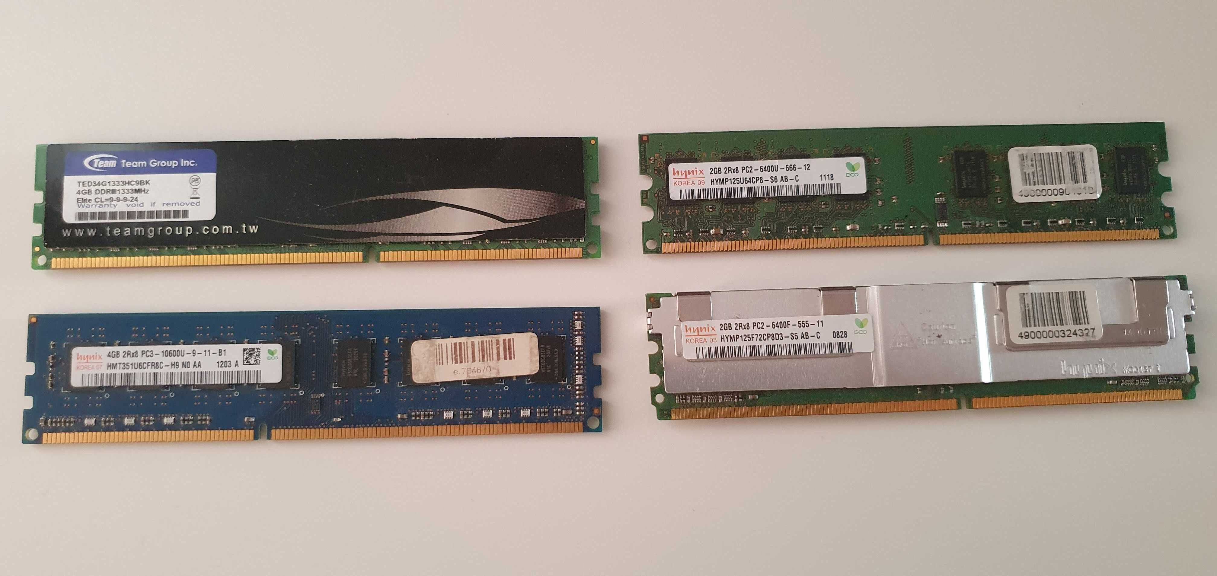 Оперативна пам'ять для ноутбука та ПК DDR3-DDR4 8/16 Gb