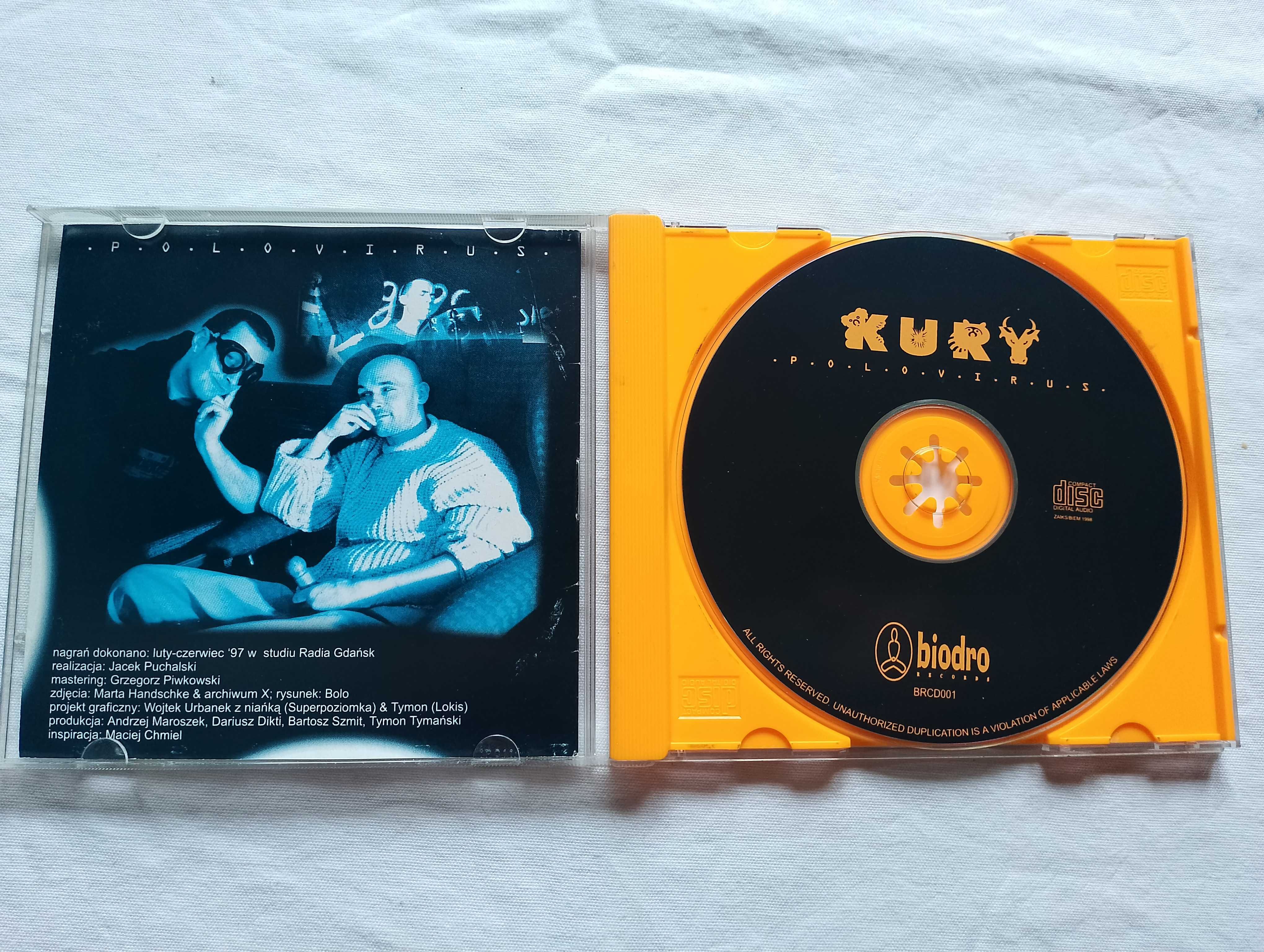 Kury - Polovirus oryginalne wydanie CD