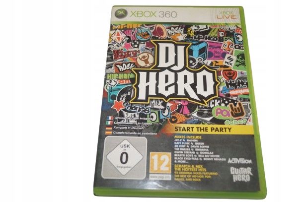 Gra Dj Hero X360 Xbox 360