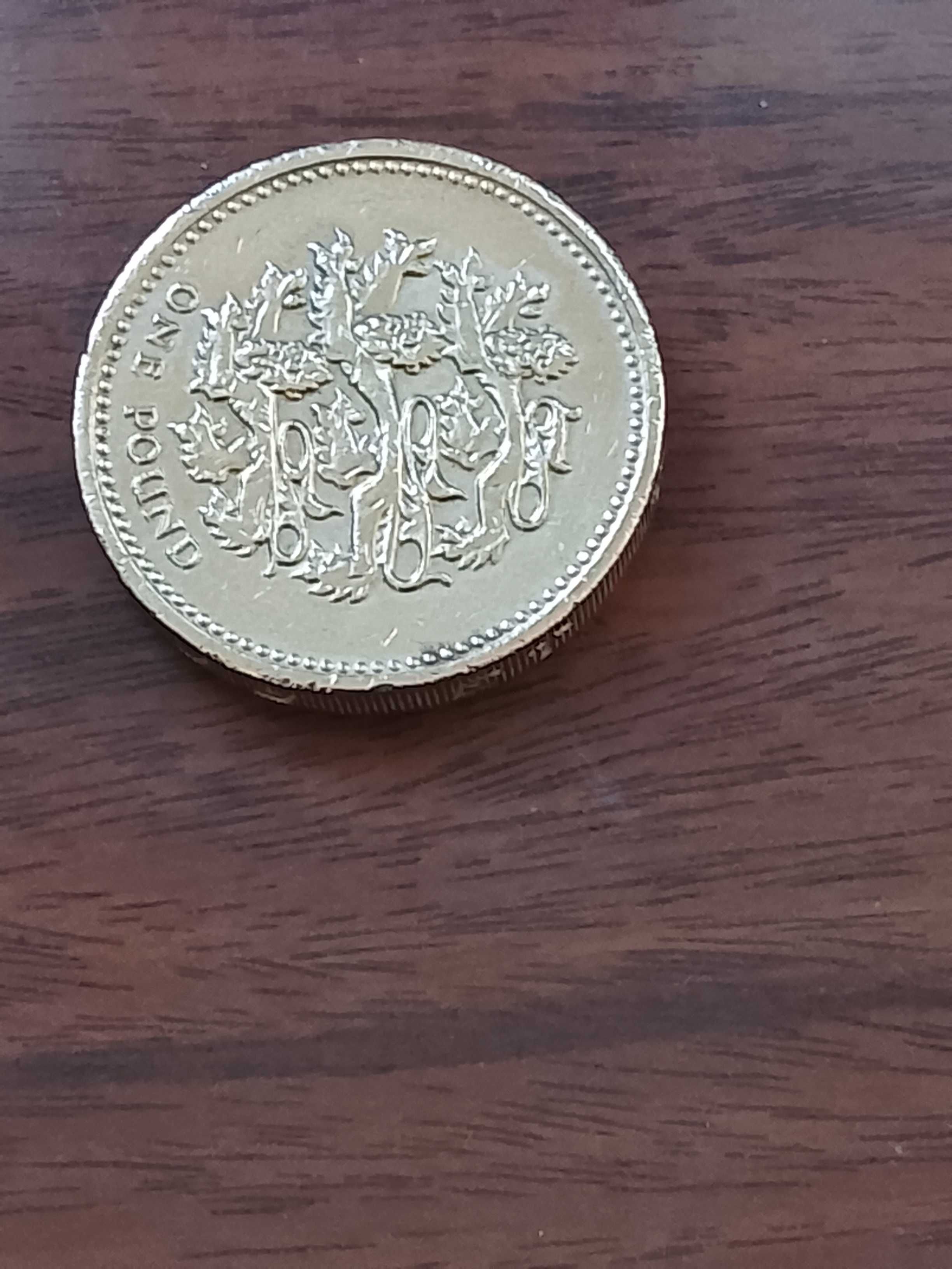 Moeda de one pound de 1997 - Elisabett II