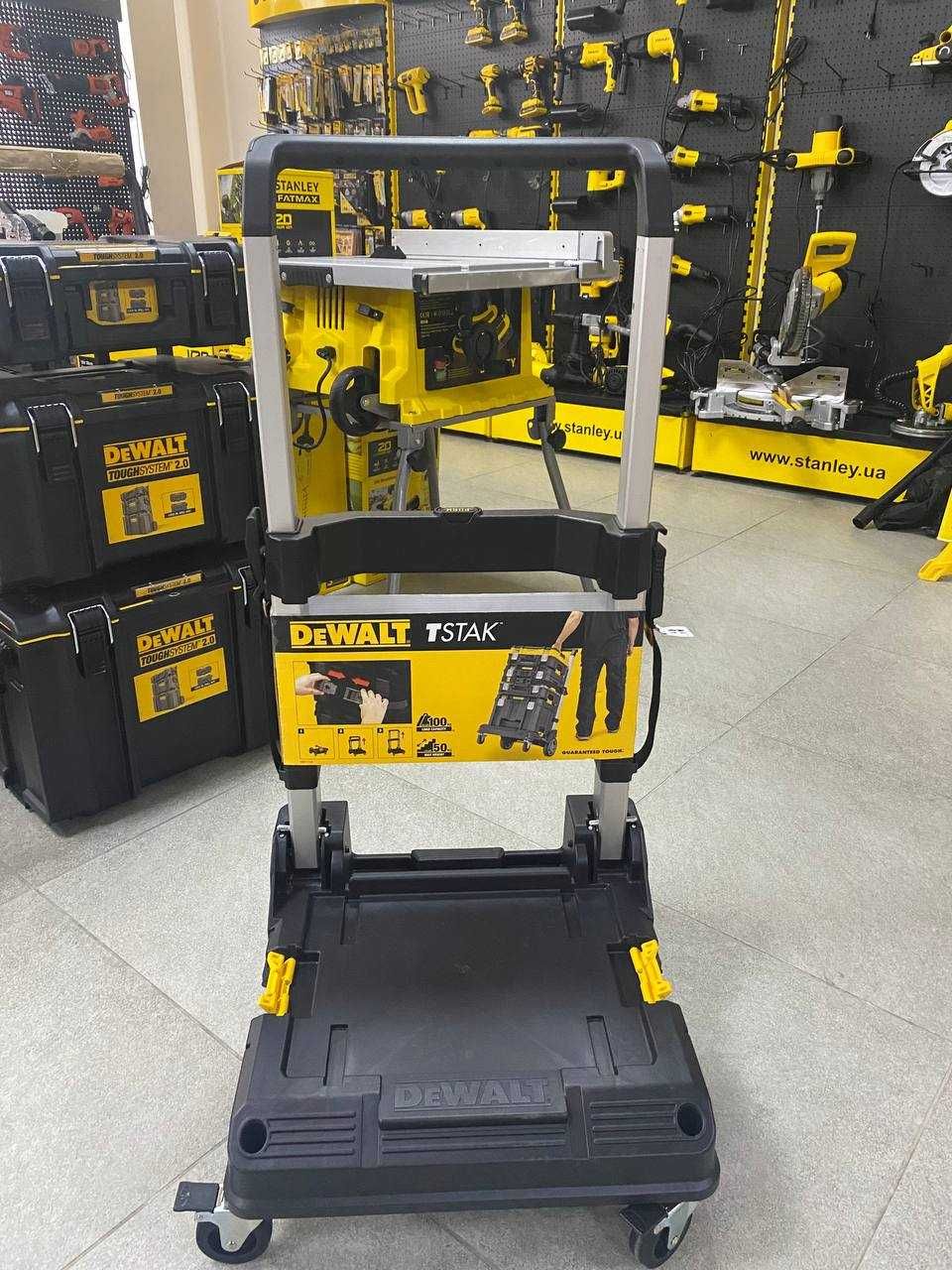 DeWALT візок до 100 кг ящики TSTAK тележка з ручкою. Доставка безкошт