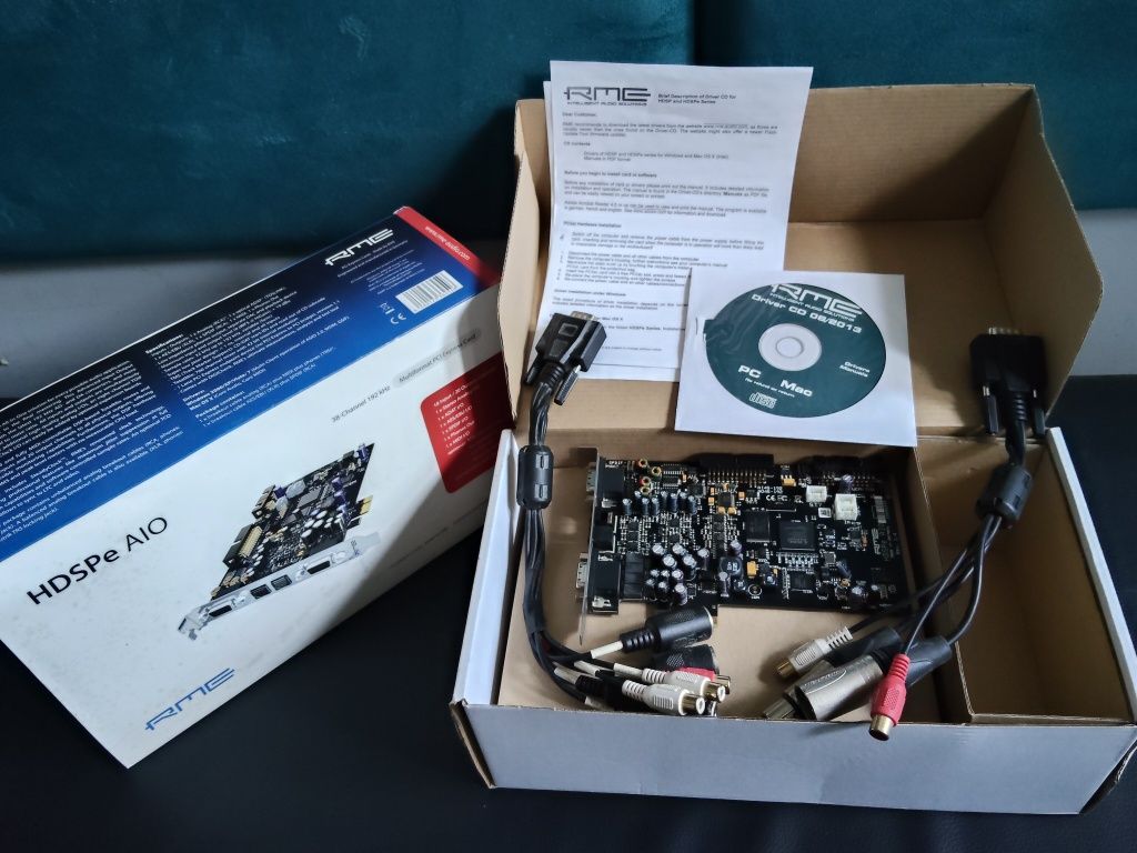 RME HDSPE AiO profesjonalna karta dźwiękowa PCI-ex