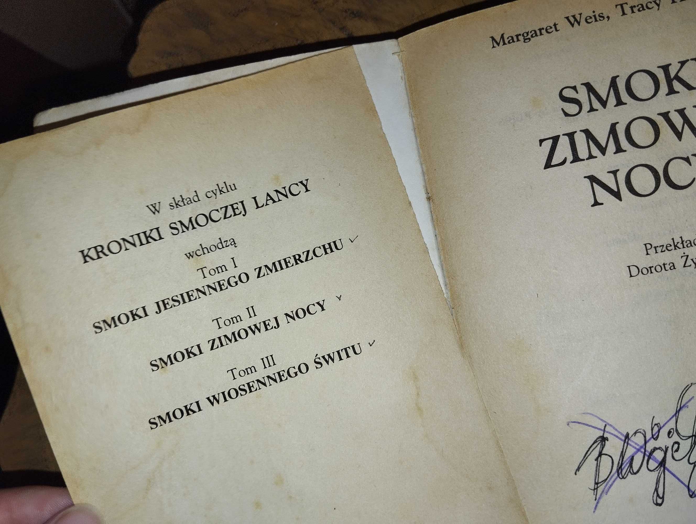 Smoki zimowej nocy  - Tracy Hickman, Margaret Weis