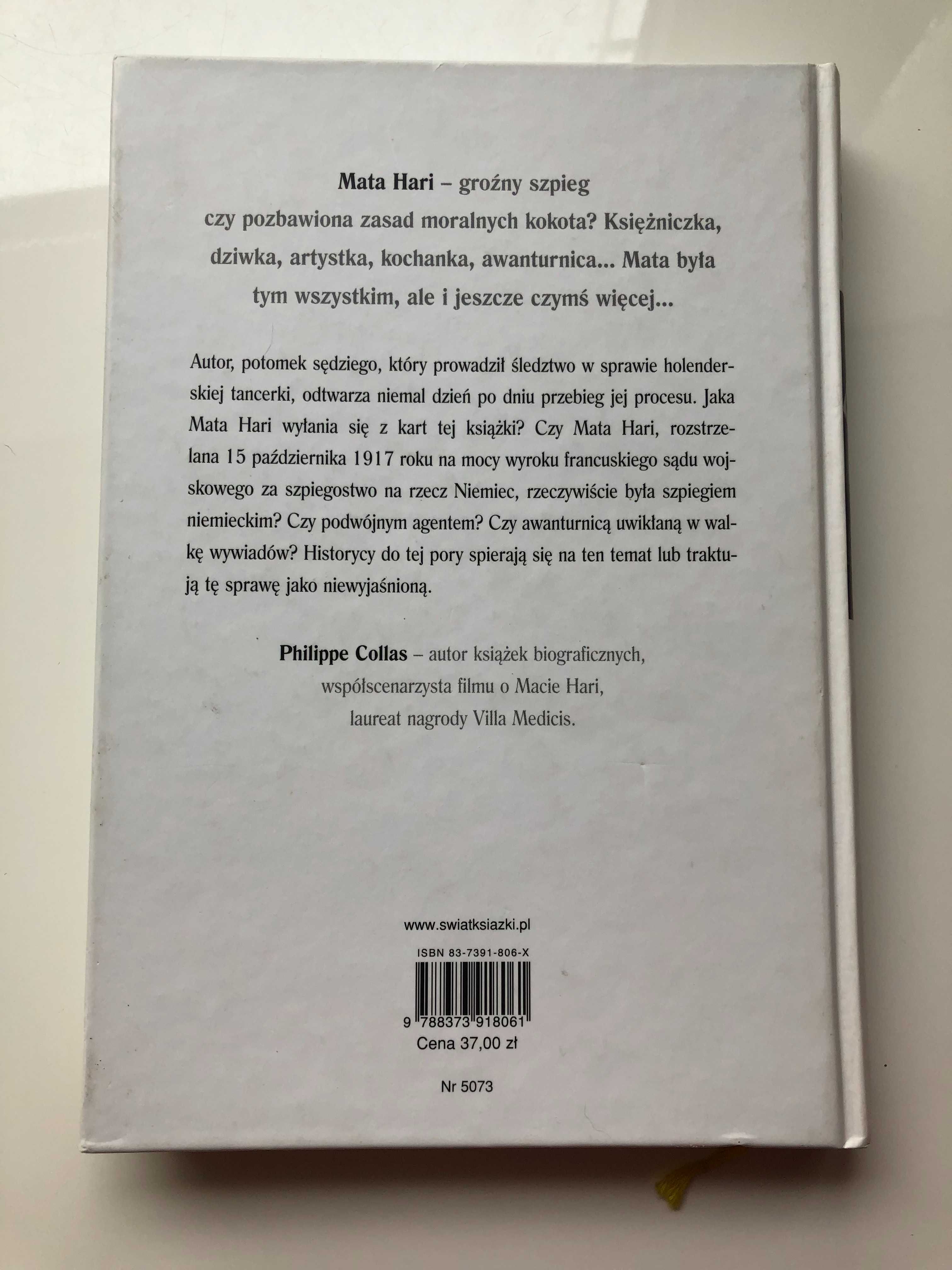 Mata Hari jej prawdziwa historia - Philippe Collas