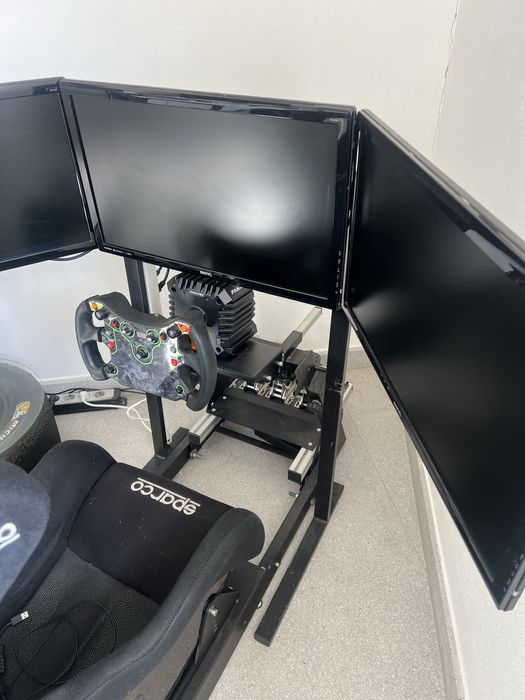 3 monitores benq para sim racing