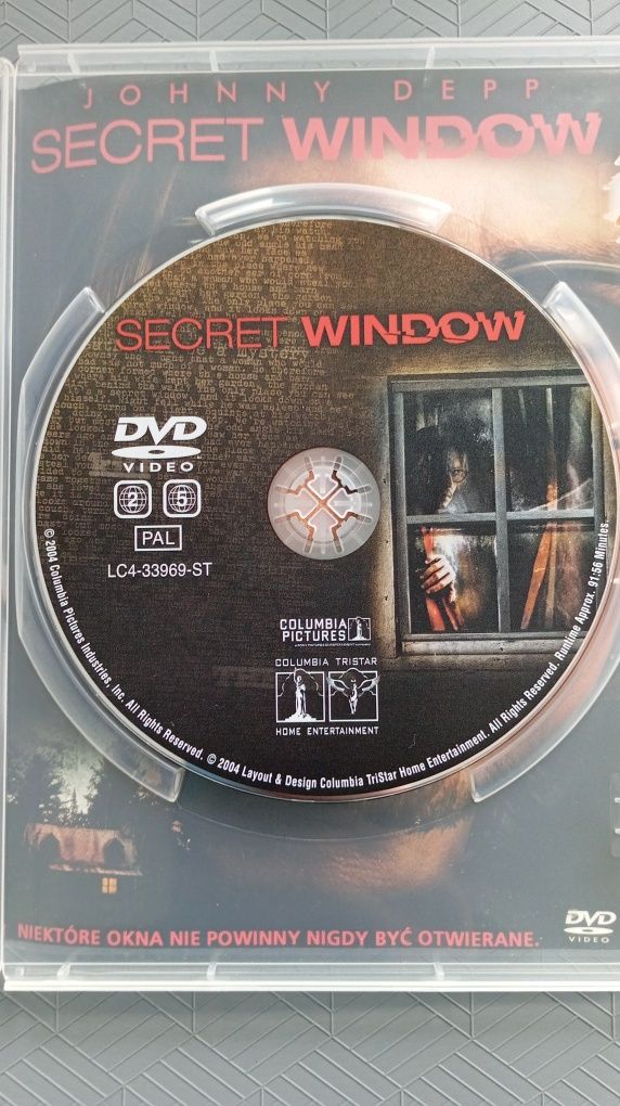 DVD / thriller / Sekretne Okno