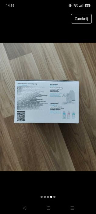 Laktator ręczny Anatomy BabyOno