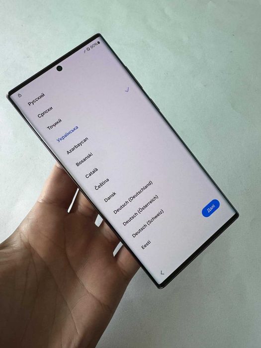 (2 Sim) Європеєць Samsung Galaxy S22 Ultra S908 B 12/256gb