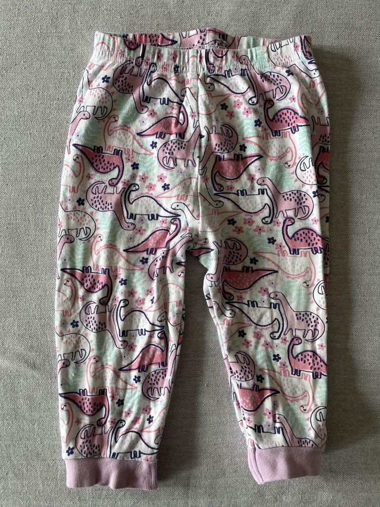 Zestaw paka 8 sztuk legginsy spodnie 80-86