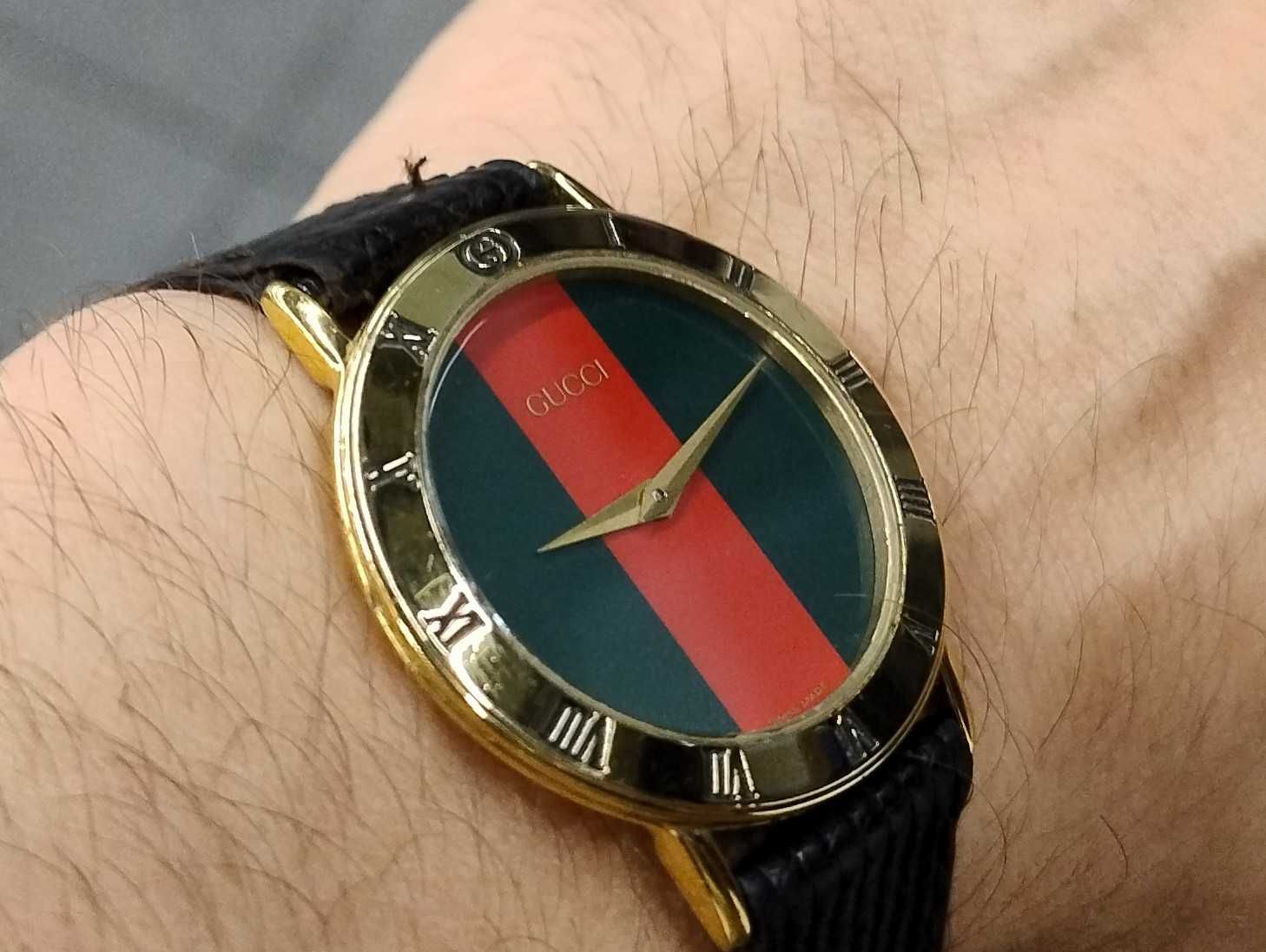 Oryginalny zegarek GUCCI Paolo Gucci Piękny Model Pudełko !! Rarytas !