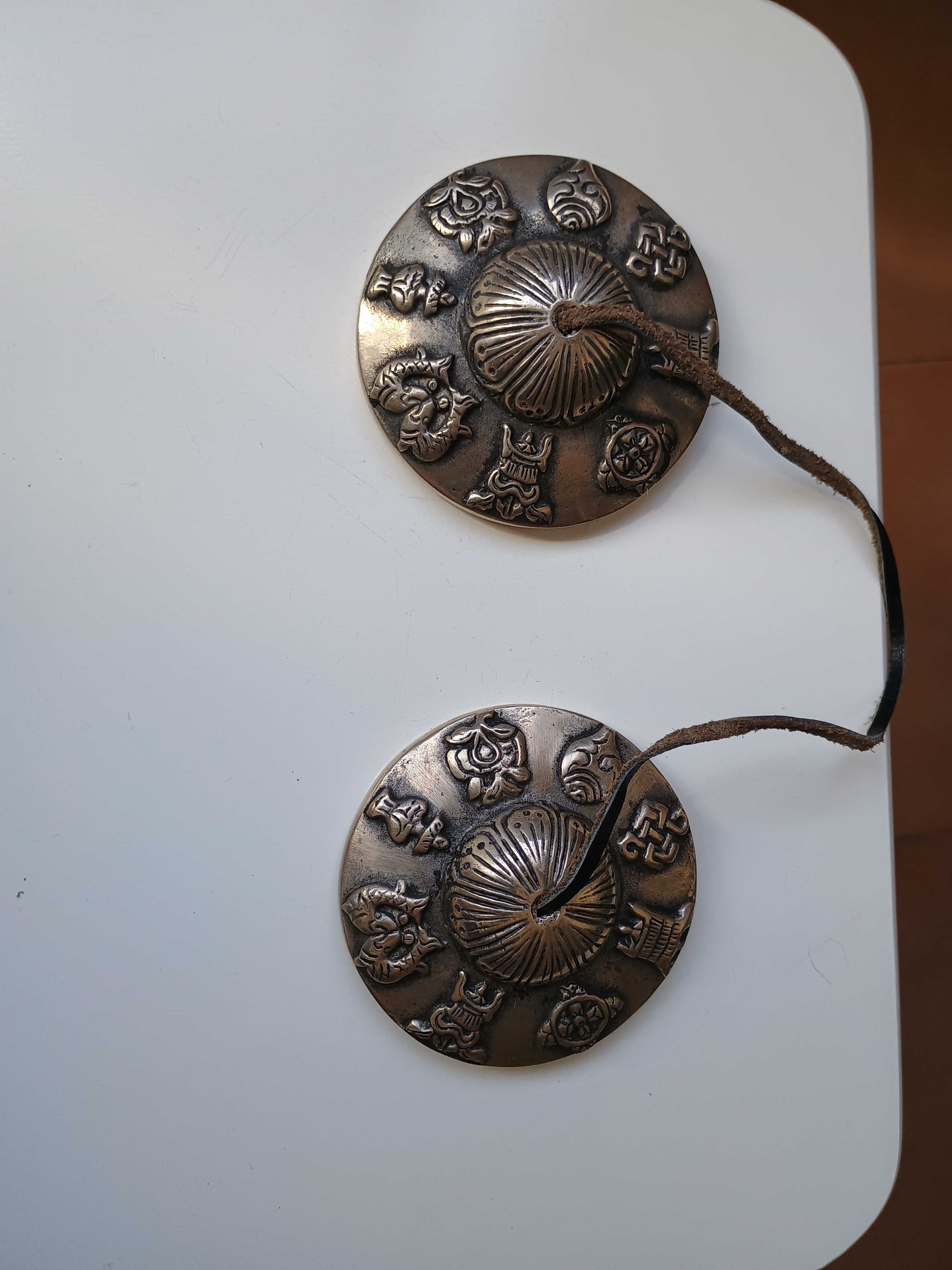 Címbalos prateados 7,5cm