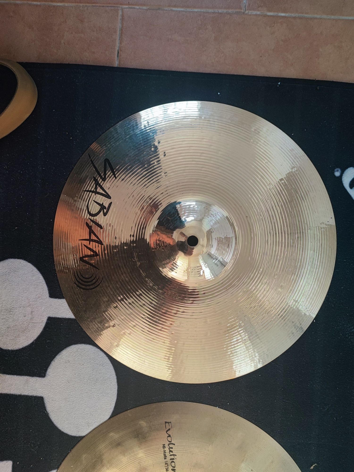 Choques e ride sabian hhx evolution