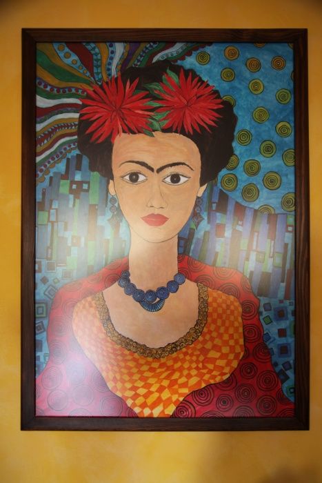 duży obraz Frida Kahlo