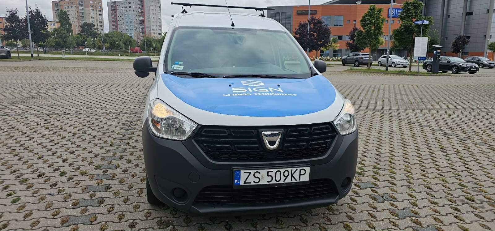 Dacia Dokker 1.6 Benzyna + LPG | 2017 | Hak, belki | Dostawczy
