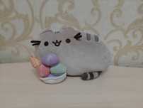 Мягкая игрушка Gund Pusheen Cat Кот Пушин с мороженым