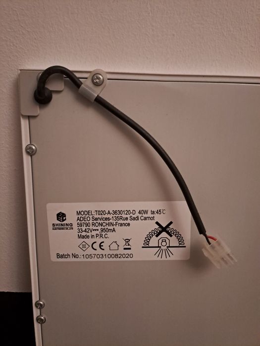 Lâmpada Led de cozinha ou escritório