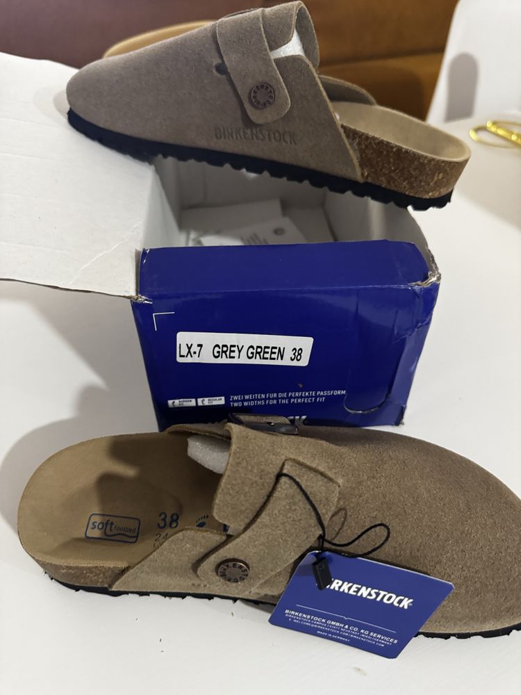 Sandalias birkenstock novas