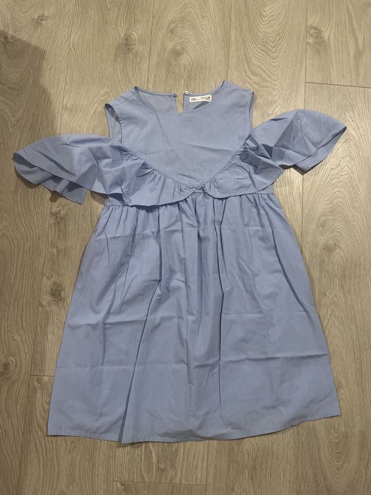niebieska sukienka dla dziewczynki