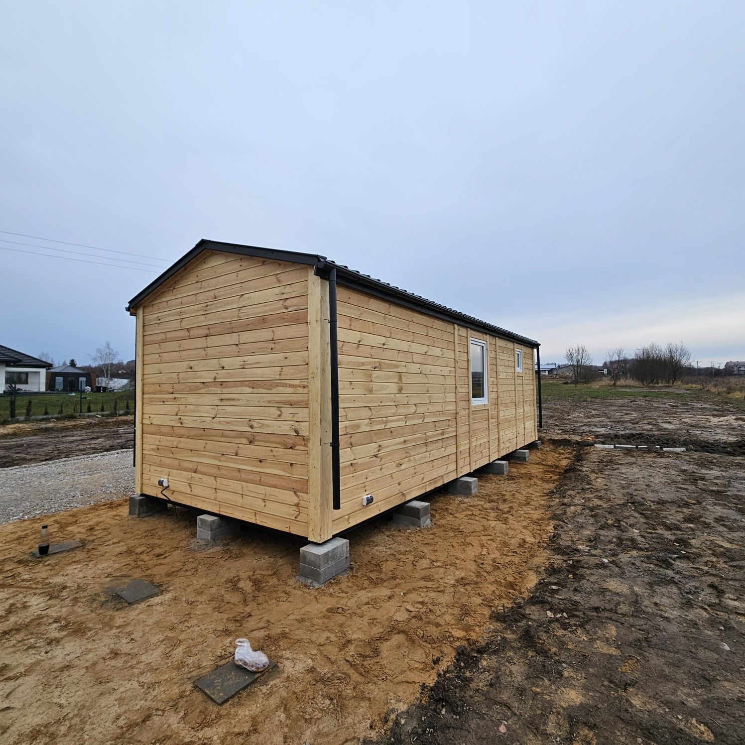 Domek holenderski drewniany