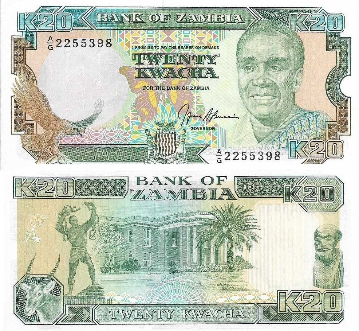 Zâmbia - - - - - Notas