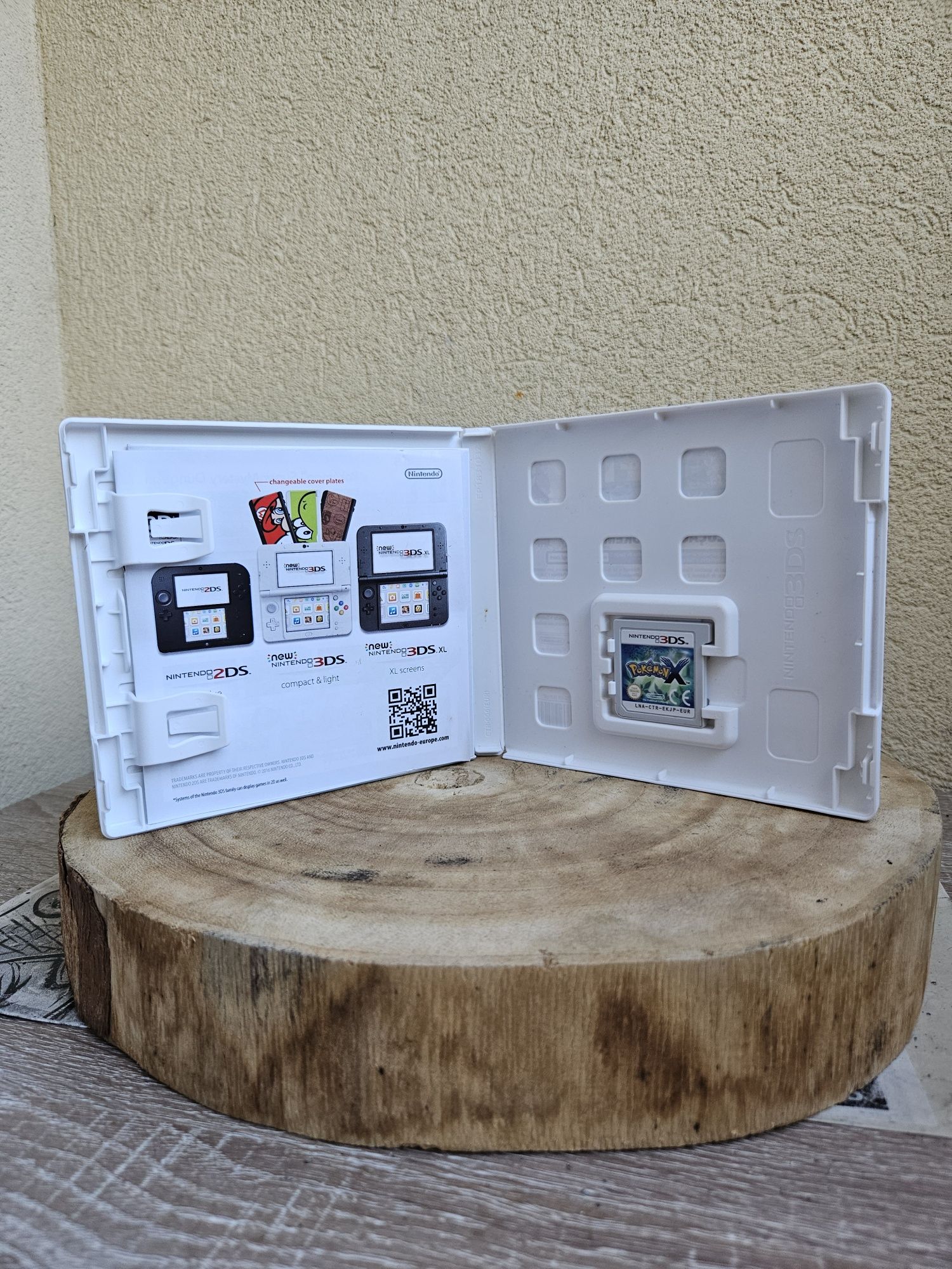 Pokemom X 3DS - Capa S/Manual
