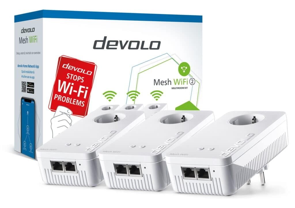 Devolo mesh WiFi  2   mesh   3 unidades kit muktiroom