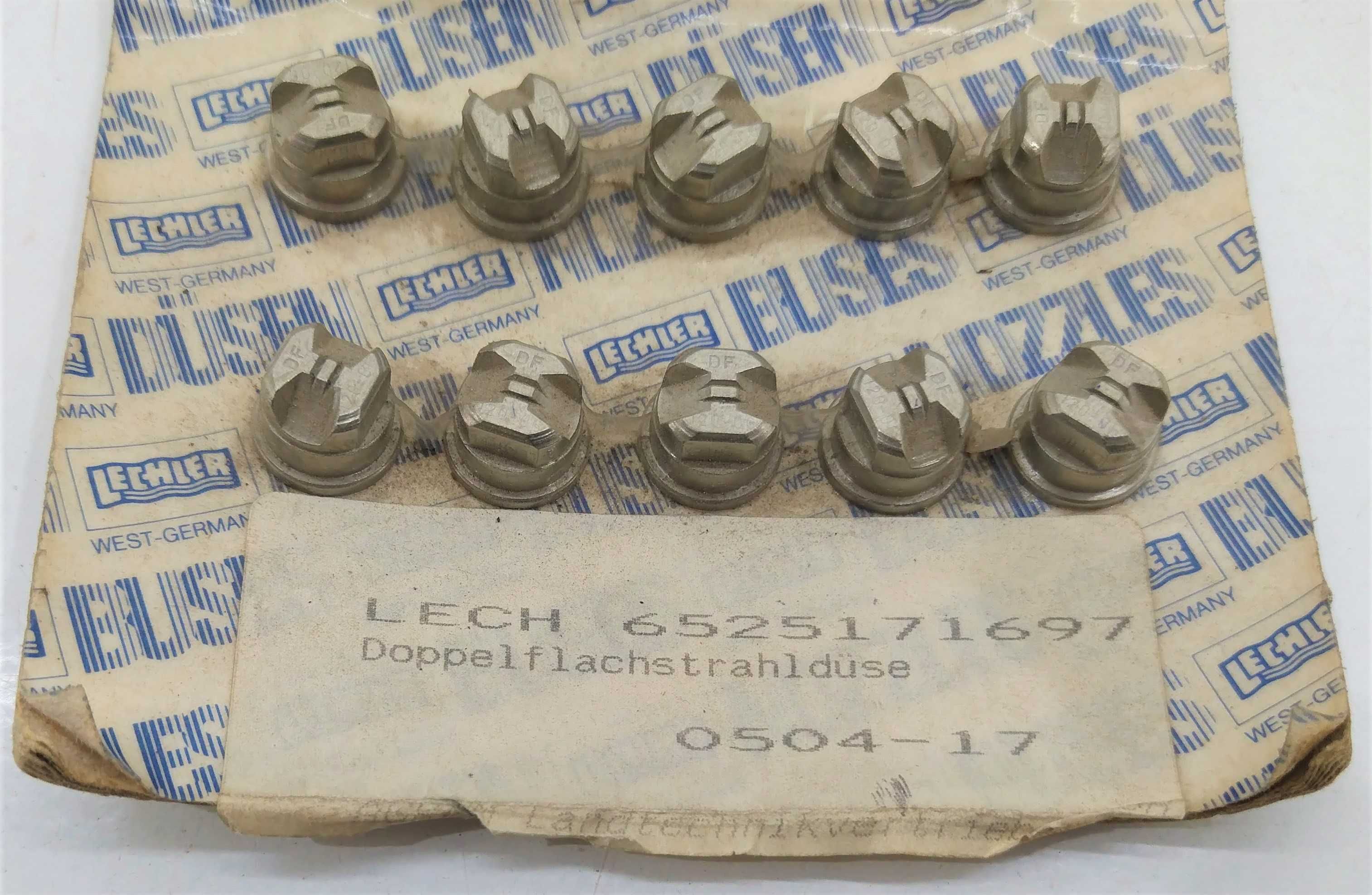 Rozpylacz płaskostrumieniowy DF 120° 06 ze stali szlachetnej Lechler