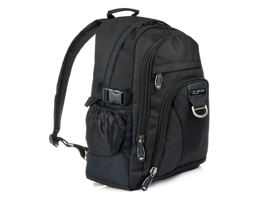 Czarny plecak trekkingowy duży plecak do szkoły plecak górski