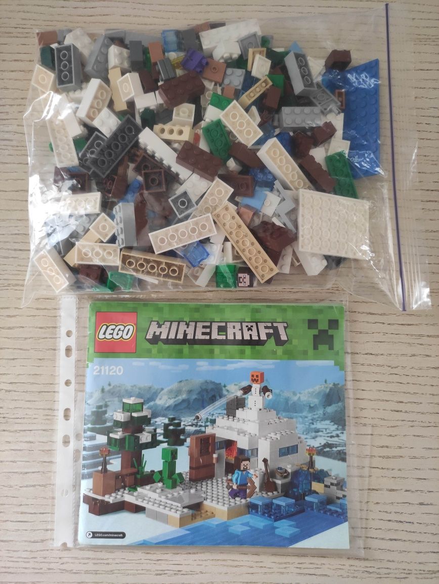 Рідкість! Lego Minecraft 21120, Лего Майнкрафт Снігове сховище