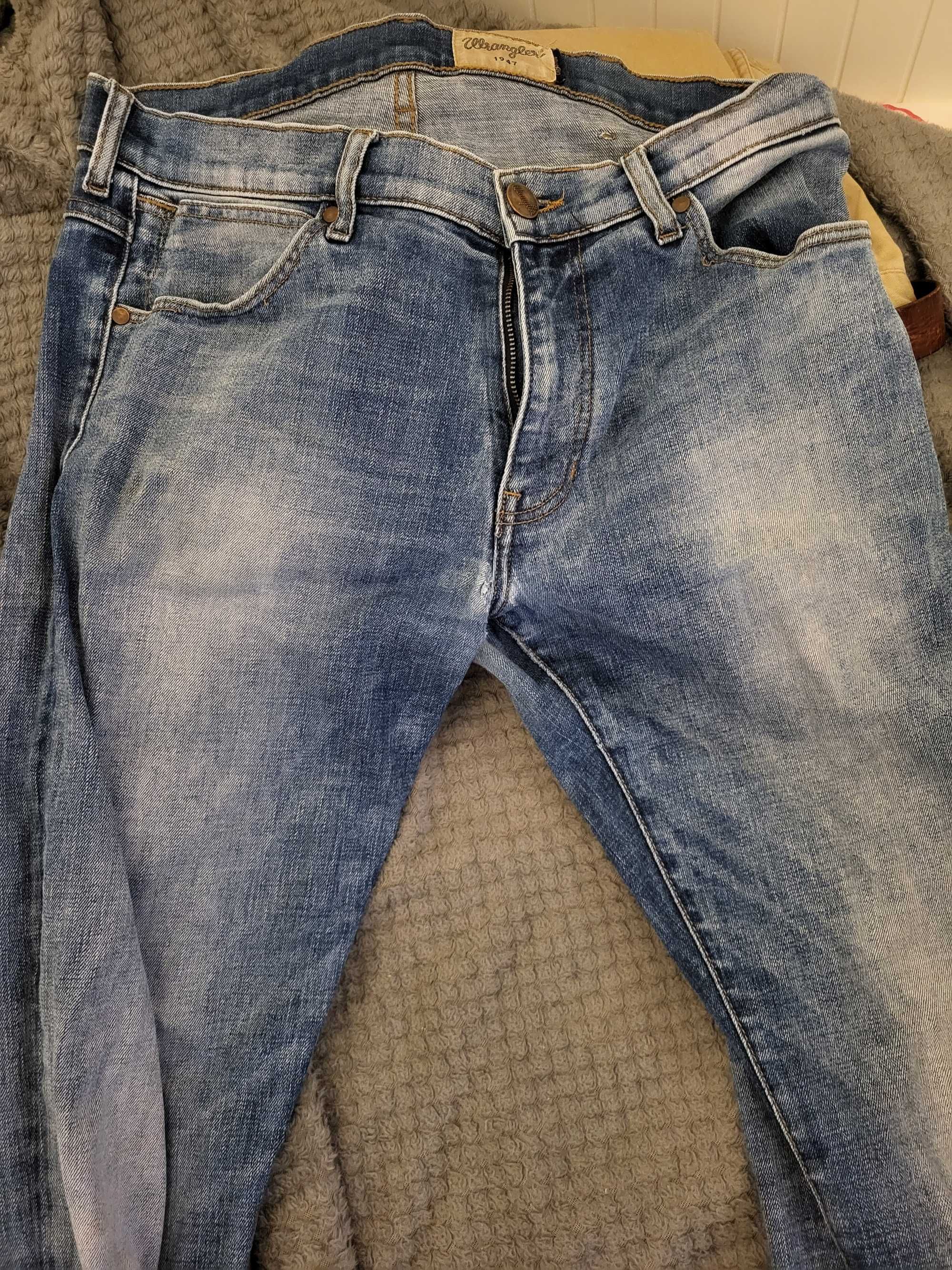 Wrangler Larston Blue Mick W32 L34 (W18SMK88Y)