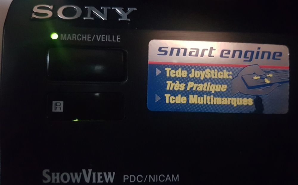 Leitor Gravador VHS SONY