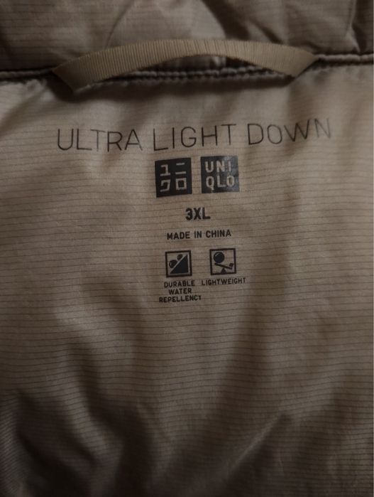 Жіночий пуховик Uniqlo великого розміру