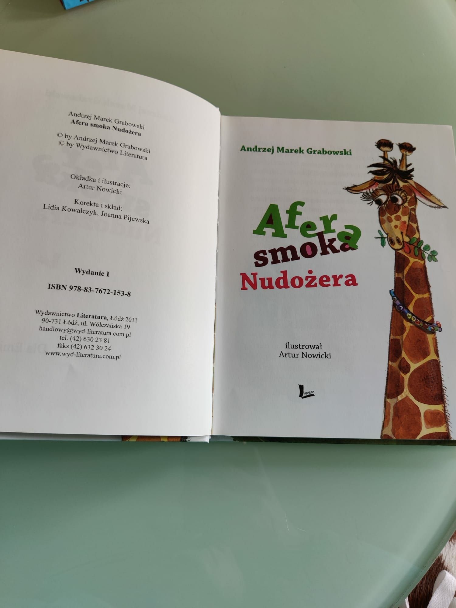 Afera smoka Nudożera" Andrzej Marek Grabowski