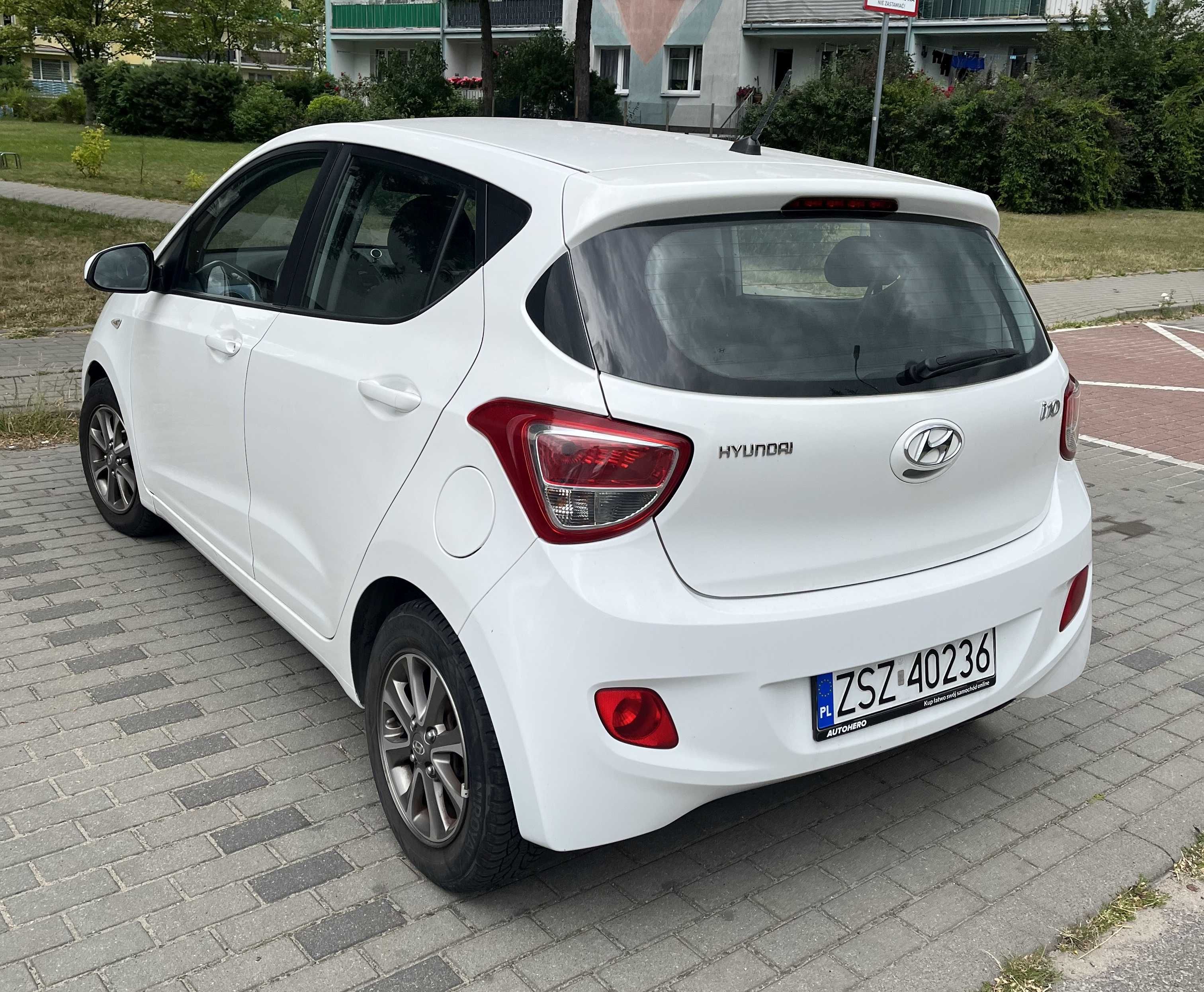 Hyundai i10 1.0 benzyna, zadbany, bogate wyposażenie, klima