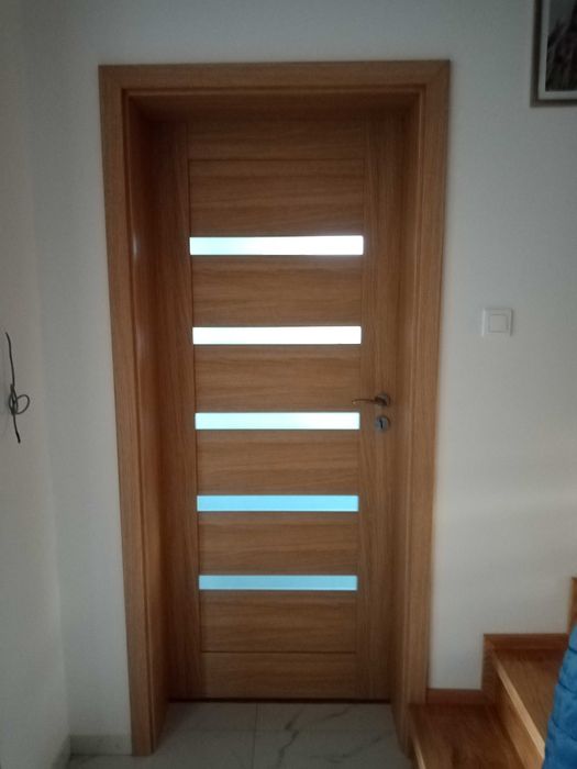 NOWA Ościeżnica 260mm-280mm+ drzwi Dąb piaskowy Etna prawe 80 Artens.