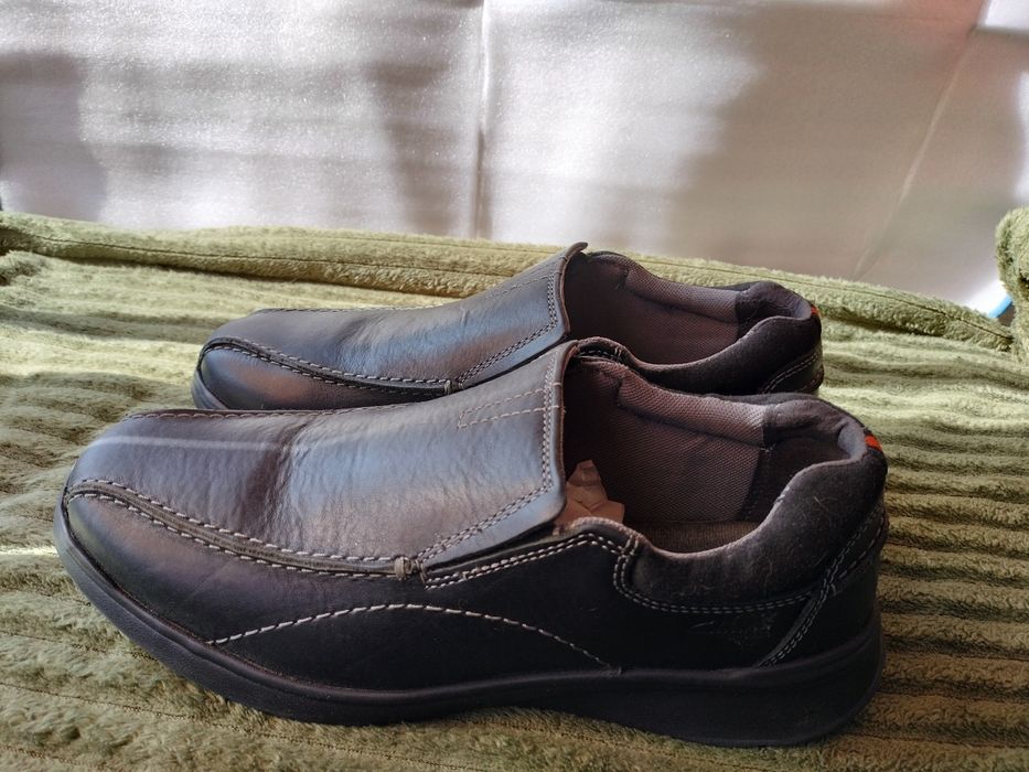 Чоловічі туфлі Clarks, 43 розмір на широку ногу
