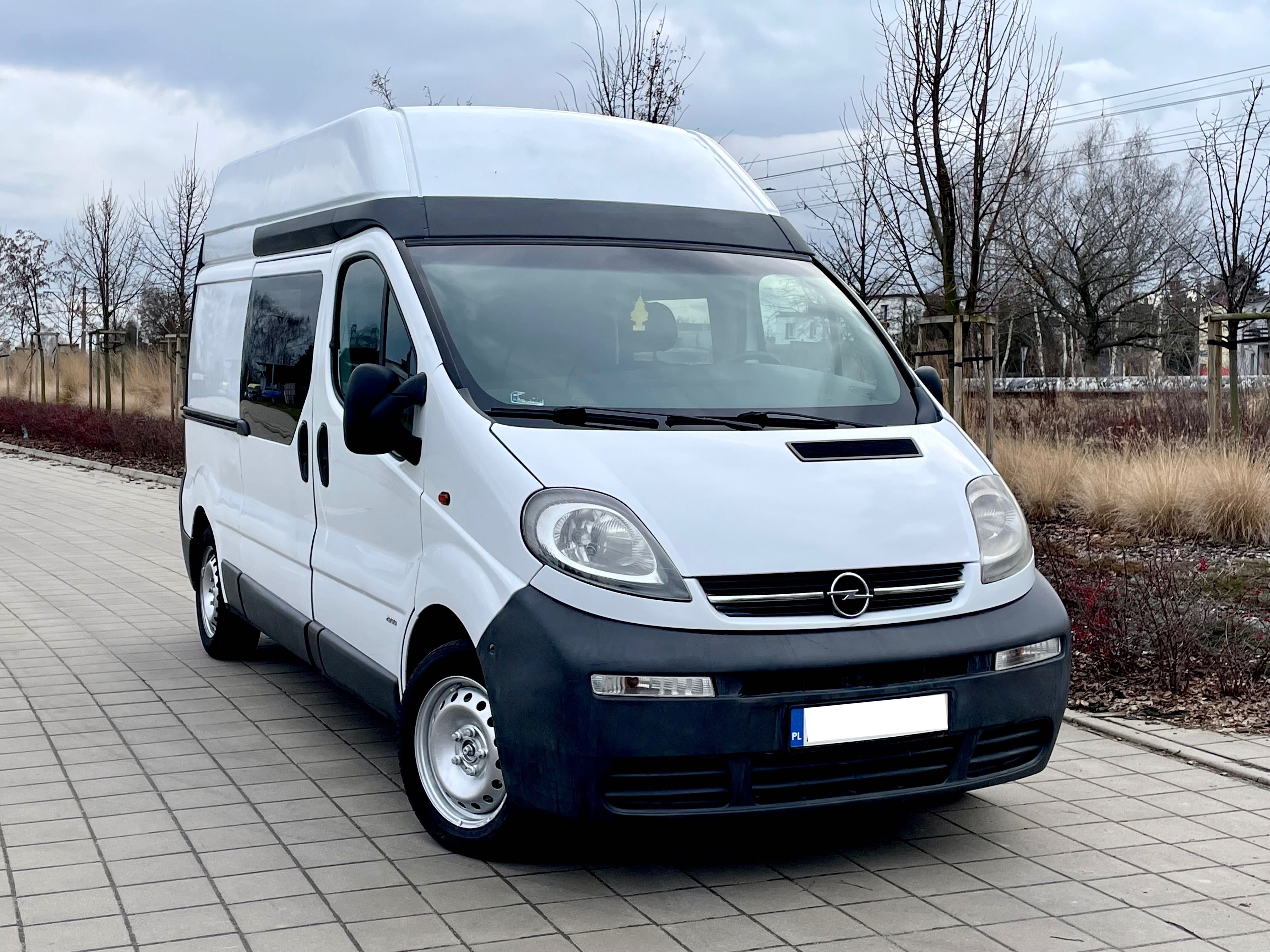 OPEL Vivaro*L2H2 long+brygadówka*po serwisie*1.9 dci*HAK